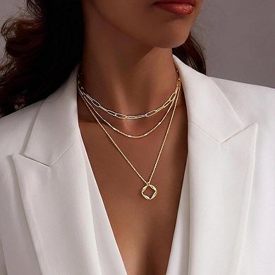 Dainty Charm Necklace Set