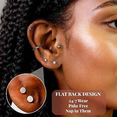 Minimal Body Piercing Stud