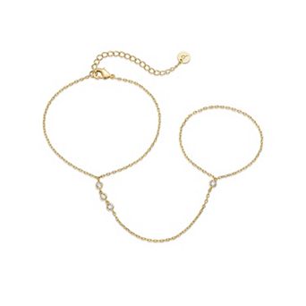 Beaded Hand Chain Jewelry