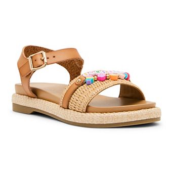 madden girl MBANGLE Girls' Woven Sandals