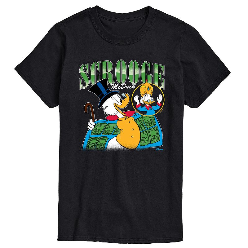 Big & Tall Disney's Duck Tales Scrooge McDuck Graphic Tee, Men's, 