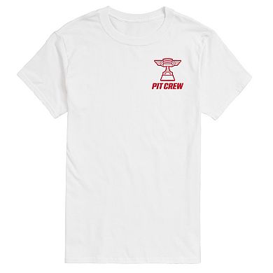 Big & Tall Disney / Pixar's Cars Team Lightning McQueen Pit Graphic Tee