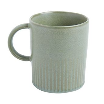 Mingle & Co. Ridged 14.9-oz. Ceramic Mug