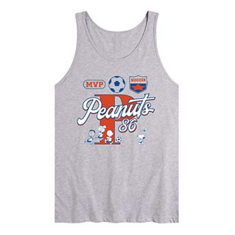 Men's Peanuts Soccer Graphic Tank Top