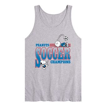 Men's Peanuts Soccer Champions Graphic Tank Top