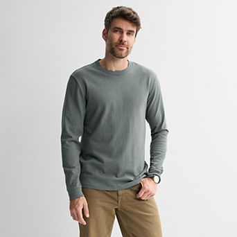 Men's Sonoma Goods For Life® Heavyweight Premium Long Sleeve Tee