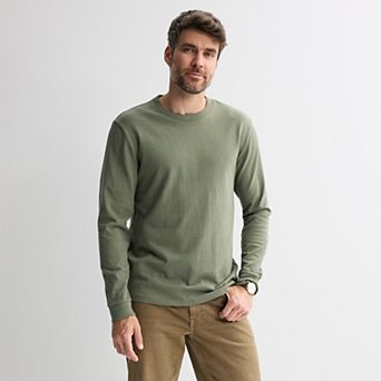Men's Sonoma Goods For Life® Heavyweight Premium Long Sleeve Tee