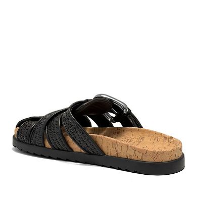 Aerosoles Liberty Women's Woven Slip-On Fisherman Mules