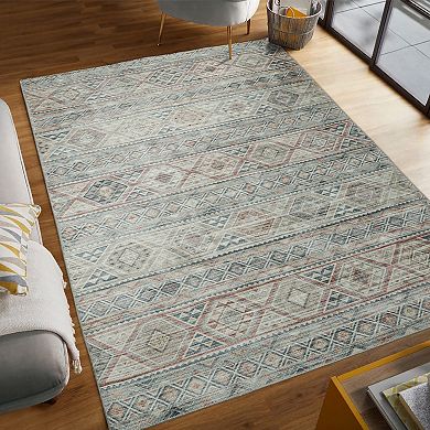 Wyatt & Ash Bruno Imagine Printed Washable Chenille Rug