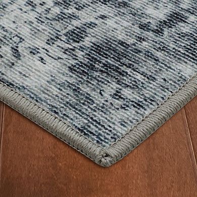Wyatt & Ash Hazen Abstract Imagine Printed Washable Chenille Rug