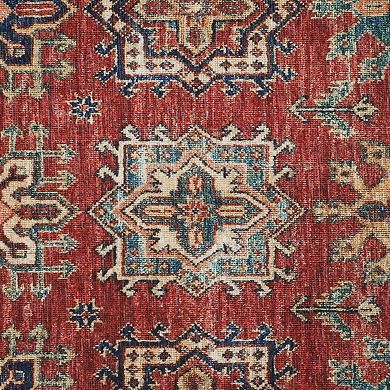 Wyatt & Ash Minot Imagine Printed Washable Chenille Rug