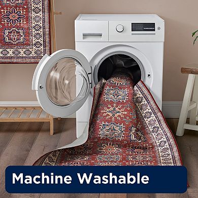 Wyatt & Ash Minot Imagine Printed Washable Chenille Rug