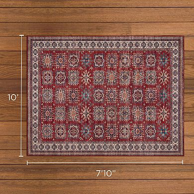 Wyatt & Ash Minot Imagine Printed Washable Chenille Rug