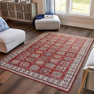 Wyatt & Ash Minot Imagine Printed Washable Chenille Rug