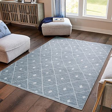 Wyatt & Ash Seta Imagine Printed Washable Chenille Rug