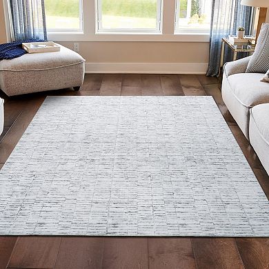 Wyatt & Ash Dream Mink Strata Texture Washable Rug