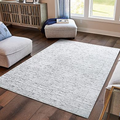 Wyatt & Ash Dream Mink Strata Texture Washable Rug