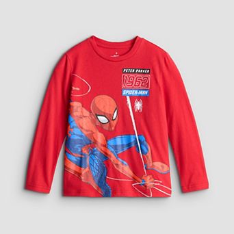 Boys 4-12 Jumping Beans® Marvel Spider-Man Long Sleeve Graphic Tee