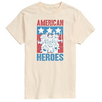 Big & Tall Teenage Mutant Ninja Turtles Distressed Graphic Tee