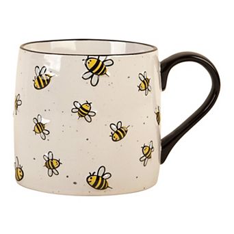 Retroware by Home Essentials Embossed Bee Mug