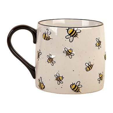 Retroware by Home Essentials Embossed Bee Mug