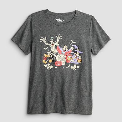 Women's Disney's Mickey Mouse & Friends Get Spooky Graphic Tee