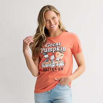 Women's Peanuts The Great Pumpkin Believer Graphic Tee