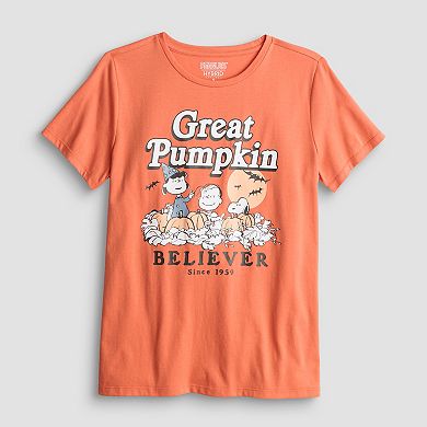 Women's Peanuts The Great Pumpkin Believer Graphic Tee