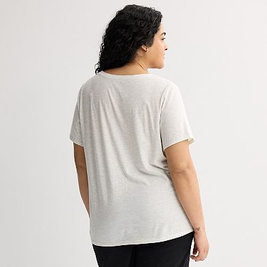 Plus Size Pumpkin Cats Short Sleeve Graphic Tee