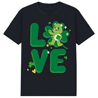 Men's Care Bears Love St. Patrick's Day Graphic Tee