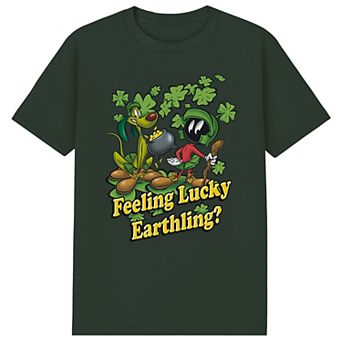 Men's Looney Tunes Feeling Lucky Graphic Tee