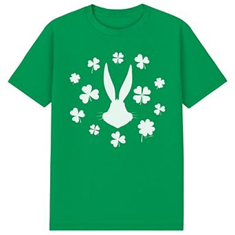 Men's Looney Tunes St. Patrick's Clover Graphic Tee