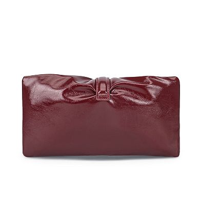 MKF Collection Koumei Clutch Bag with Buckle Detail
