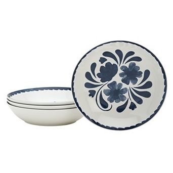 Mingle & Co. Tracey 4 pc Deep Plate Set