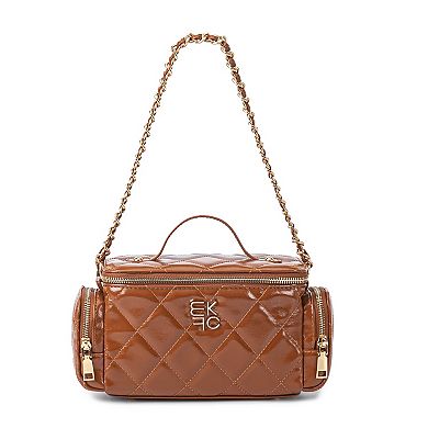 MKF Collection Fortuna Crossbody Purse with Zip Closure
