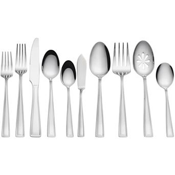Mingle & Co. Liora 65 pc Flatware Set with Serving Utensils