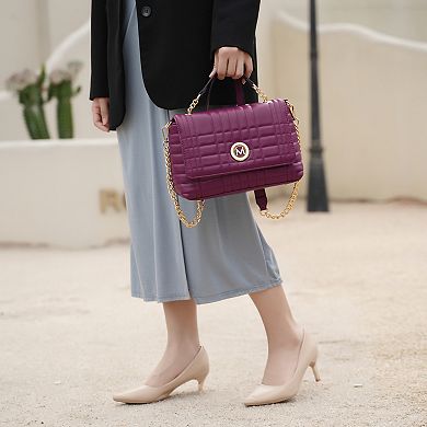 MKF Collection Lola Quilted Crossbody Bag