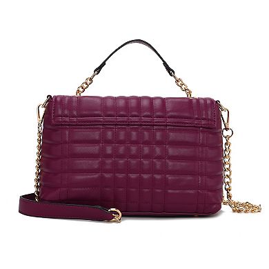 MKF Collection Lola Quilted Crossbody Bag