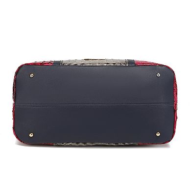 MKF Collection Raven Duffle Bag