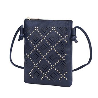 MKF Collection Leysha Crossbody Bag with Zip Closure