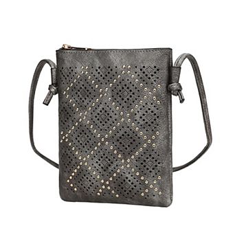 MKF Collection Leysha Crossbody Bag with Zip Closure