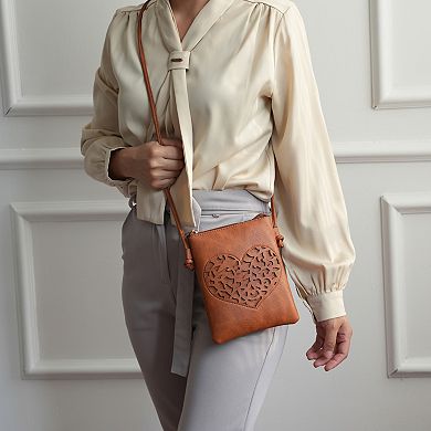 MKF Collection Heartly Crossbody Bag