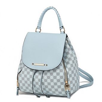 MKF Collection Kimberly Circular Print Backpack Tote
