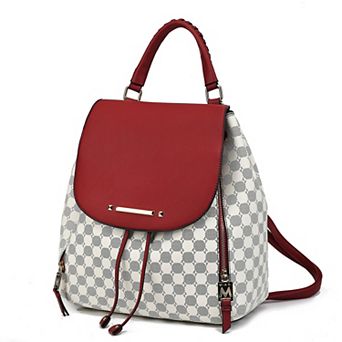 MKF Collection Kimberly Circular Print Backpack Tote