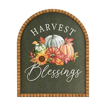 Harvest Blessings Arch Wall Art