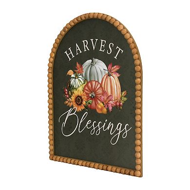 Harvest Blessings Arch Wall Art
