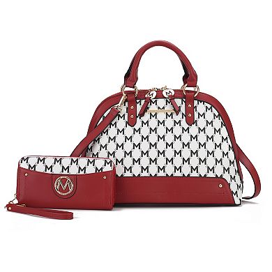 MKF Collection Frida 2-Piece Satchel Bag & Wallet