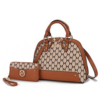 MKF Collection Frida 2 pc Satchel Bag & Wallet
