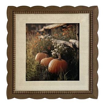 Traditional Pumpkin Framed Wall Art