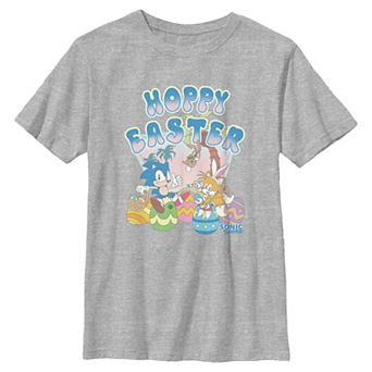 Boys 6-20 Sonic The Hedgehog Hoppy Easter Graphic Tee